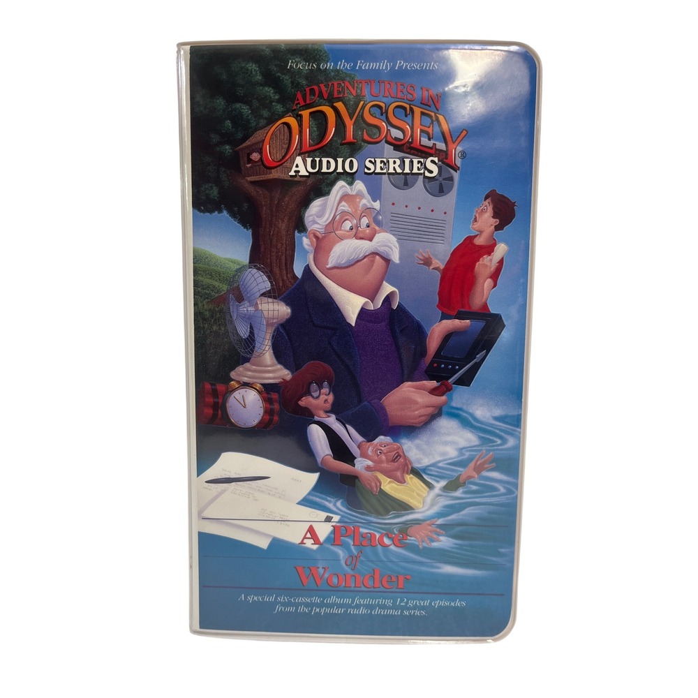 Focus on the Family Adventures in Odyssey A Place of Wonder 6 Cassette Audio Set